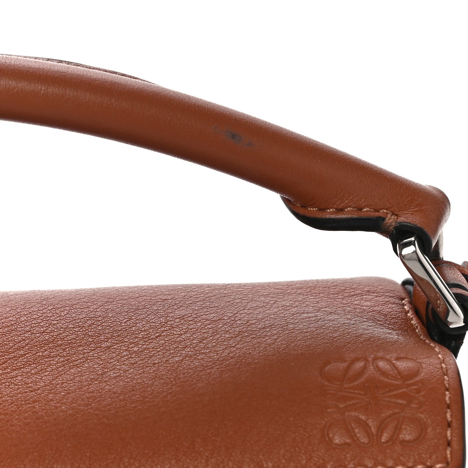 Loewe Calfskin Mini Puzzle Bag Tan 12 of 16