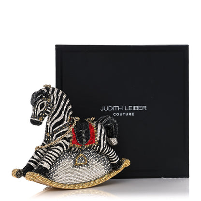 Judith Leiber Crystal Rocking Horse Toby Minaudiere Clutch Multicolor 13 of 13