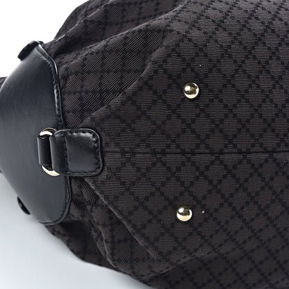 Gucci Diamante Bridle Tote Dark Brown 8 of 10
