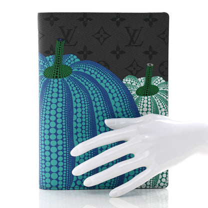 Louis Vuitton LV X YK Monogram Eclipse Reverse Pumpkin Notebook Cover Multicolor 2 of 9