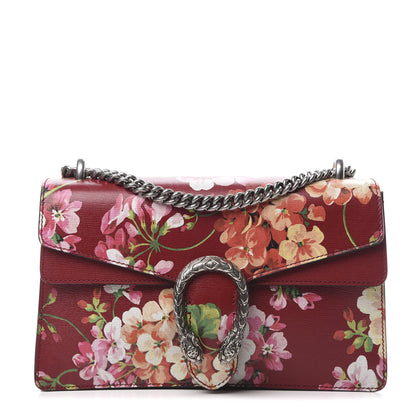 Gucci Calfskin Blooms Print Small Dionysus Shoulder Bag Romantic Cherry Multicolor 1 of 11