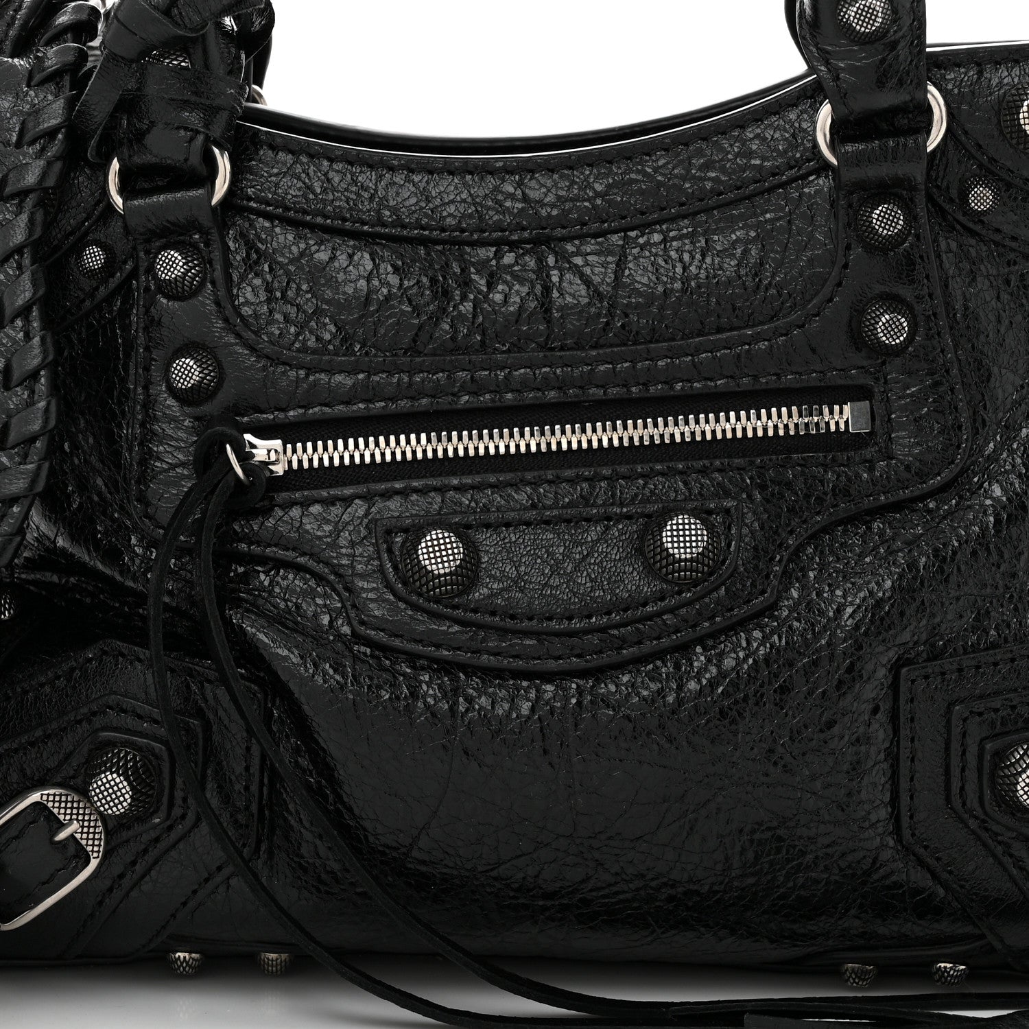 Balenciaga Agneau Arena Neo Cagole City Handbag XS Black 9 of 12