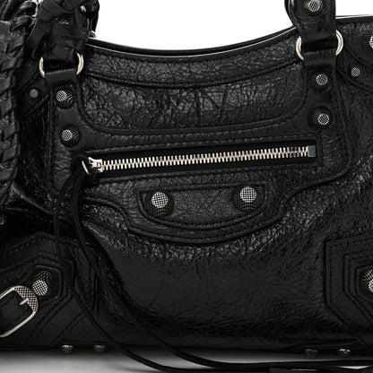 Balenciaga Agneau Arena Neo Cagole City Handbag XS Black 9 of 12