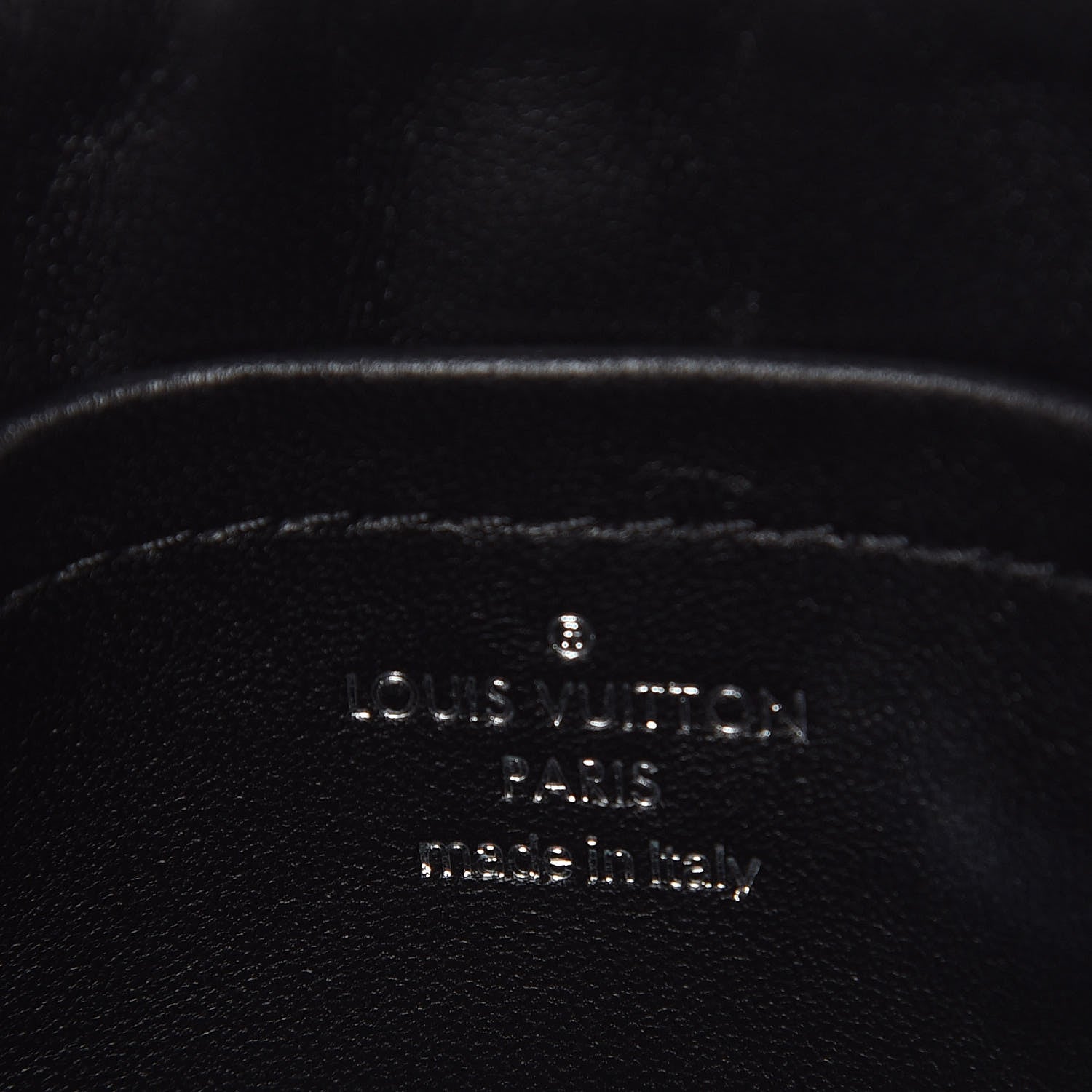 Louis Vuitton Calfskin Damier Twist Shoulder Bag BB Black White 6 of 9