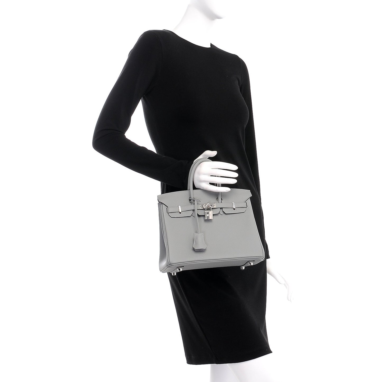 Togo Birkin 25 Gris Mouette