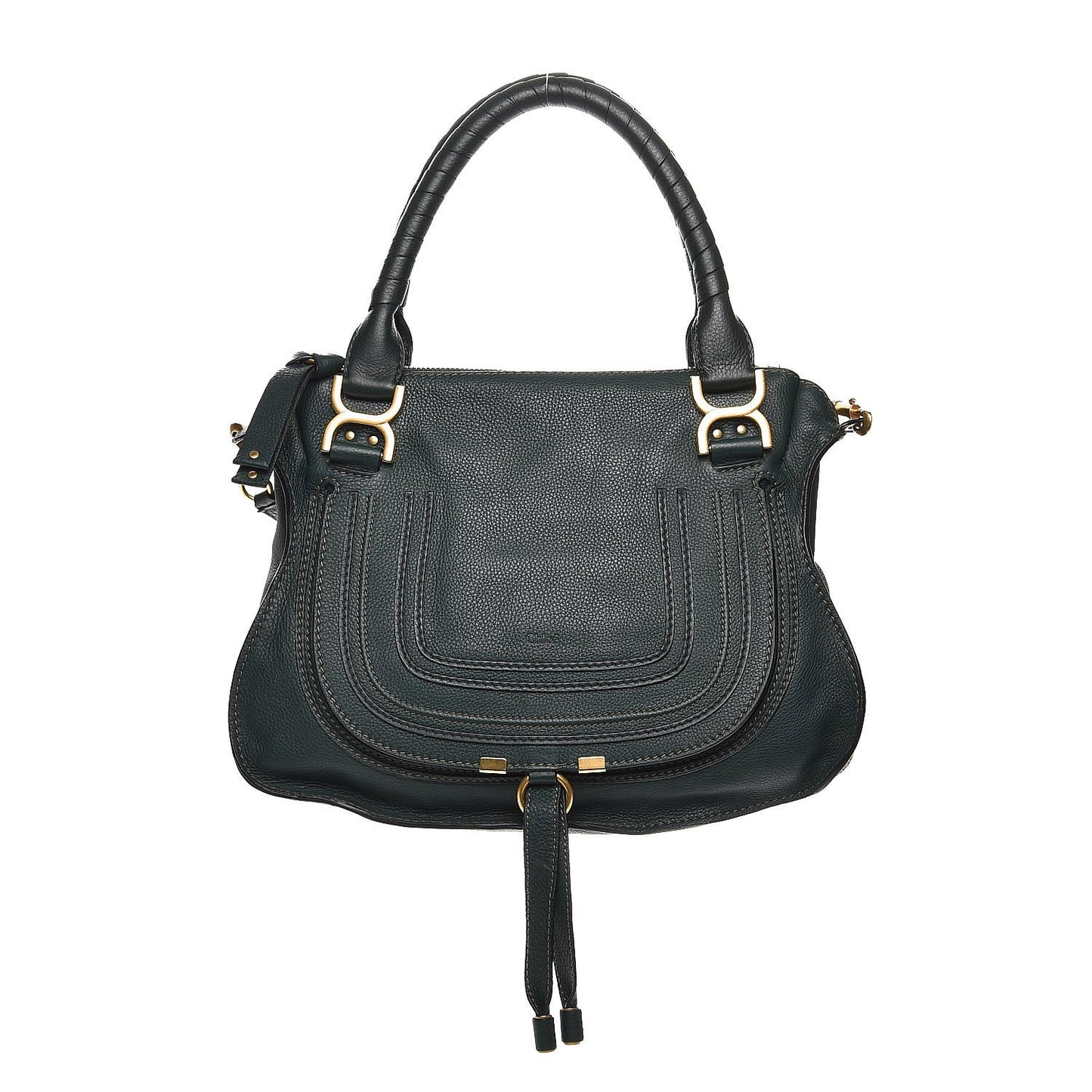 Calfskin Medium Marcie Satchel Epicea