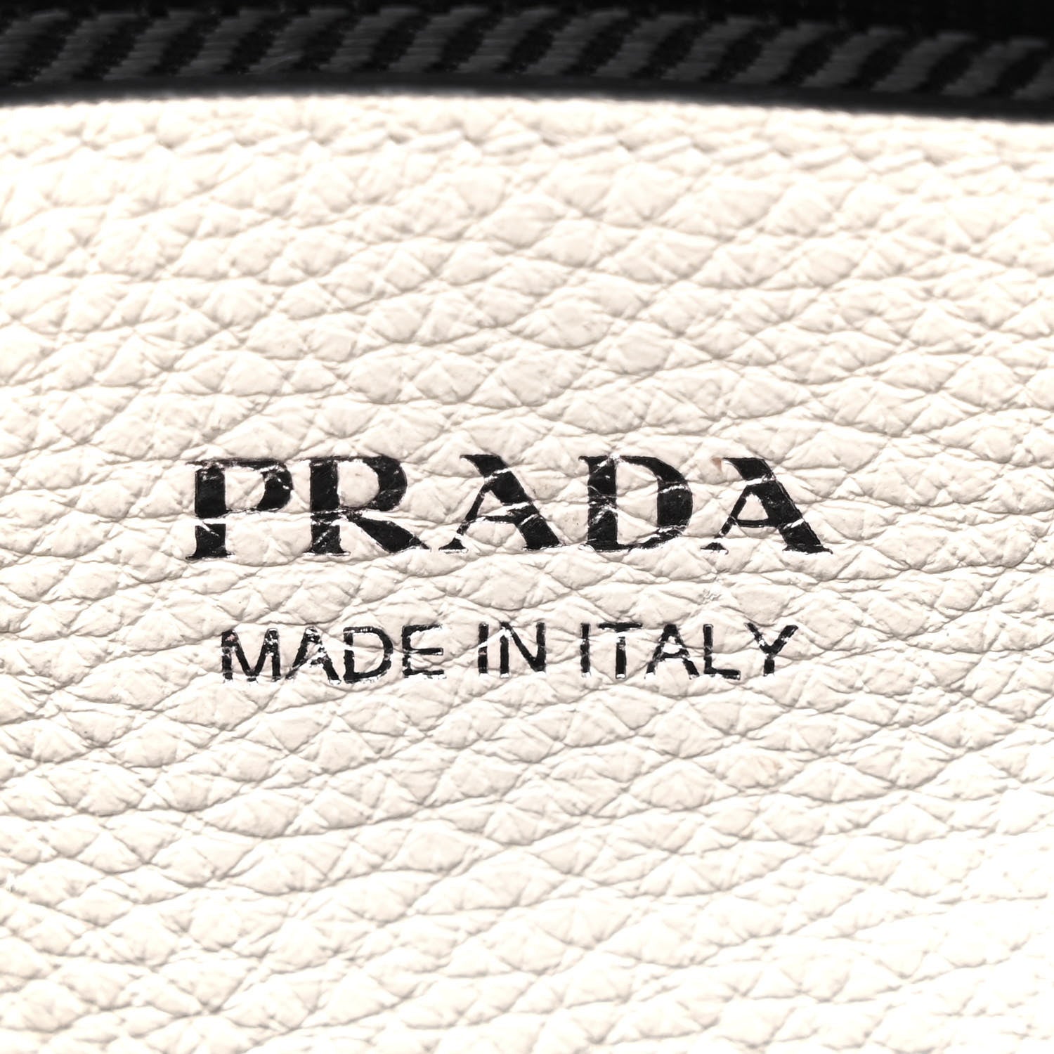 Prada Vitello Daino Soft Medium Double Zip Shoulder Bag White 7 of 17