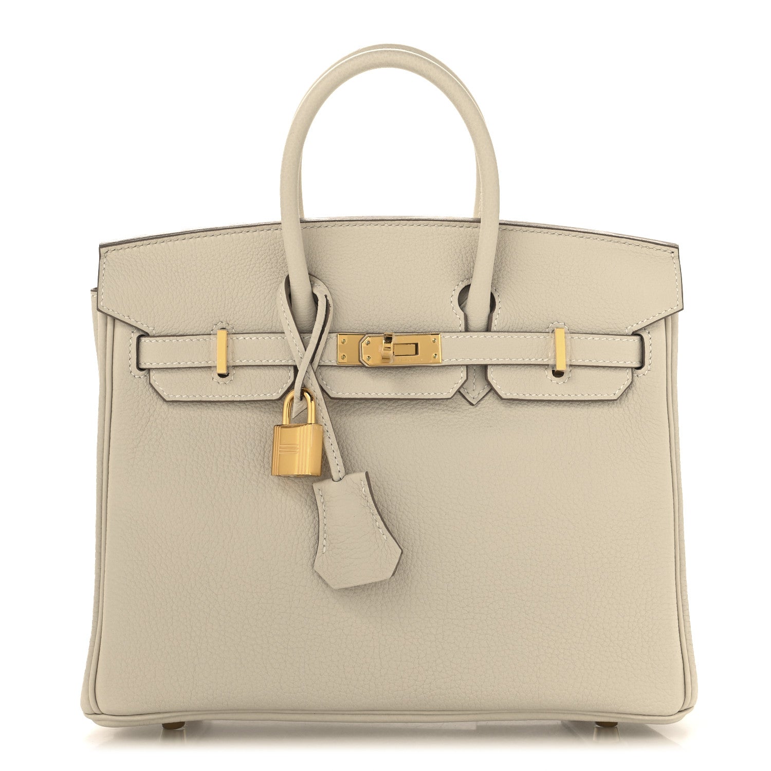 Hermes Togo Birkin 25 Craie 1 of 13