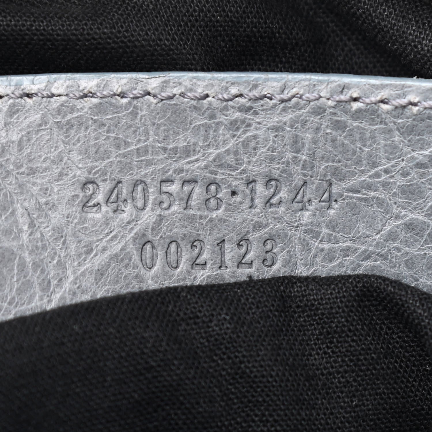 Balenciaga Agneau Giant 12 Silver Hardware Town Ardoise 7 of 10
