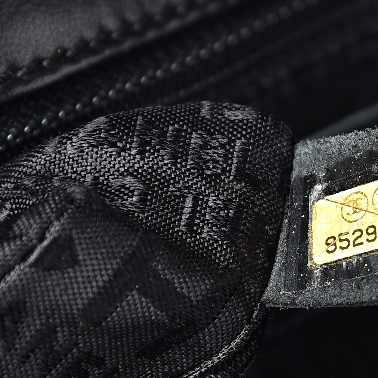 Chanel Patent Square Stitched CC Flap Clutch Black 7 of 11