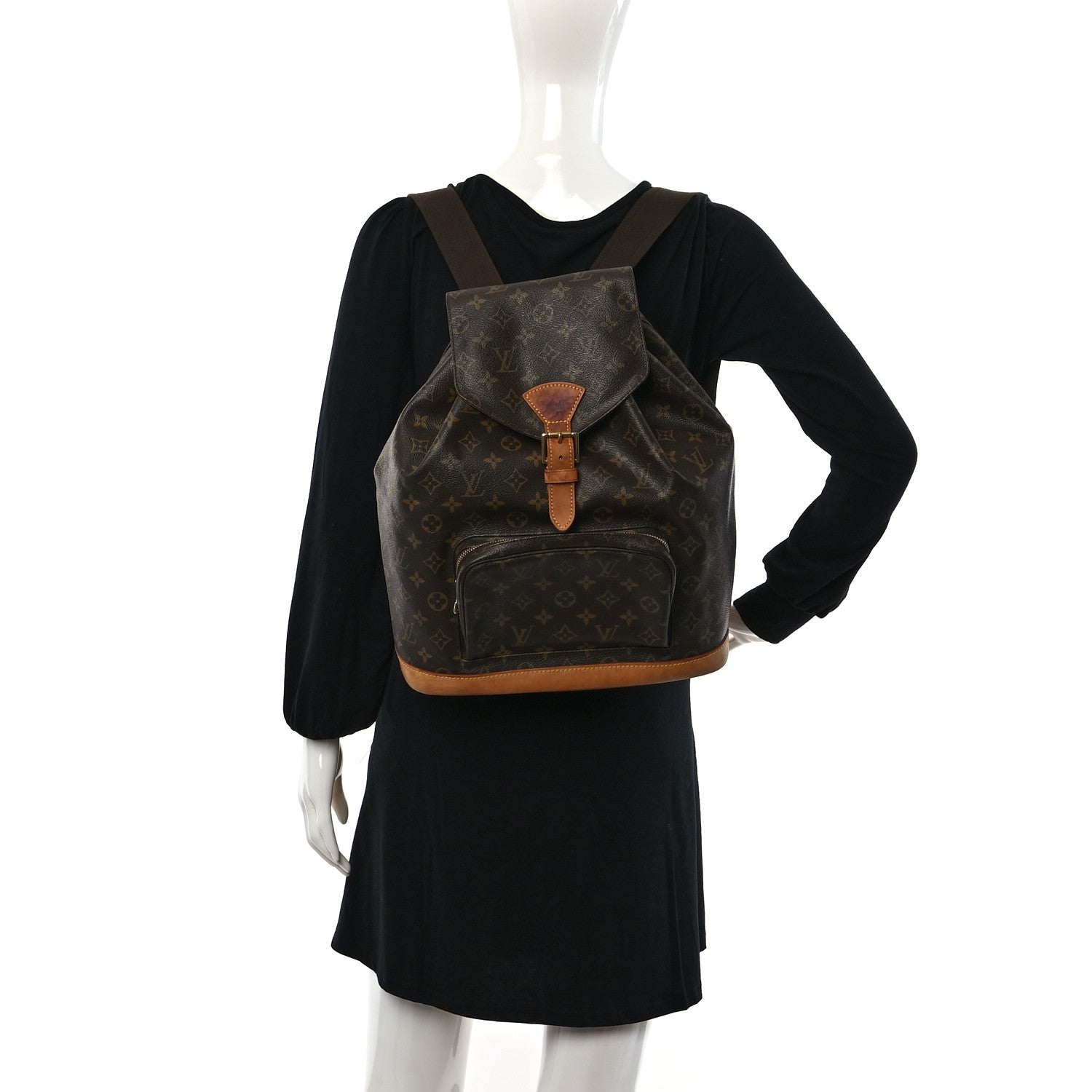 Louis Vuitton Monogram Montsouris GM Backpack 2 of 11