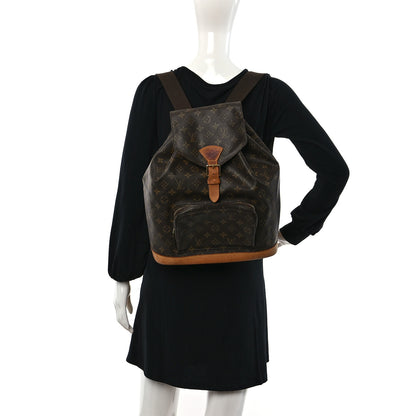 Louis Vuitton Monogram Montsouris GM Backpack 2 of 11