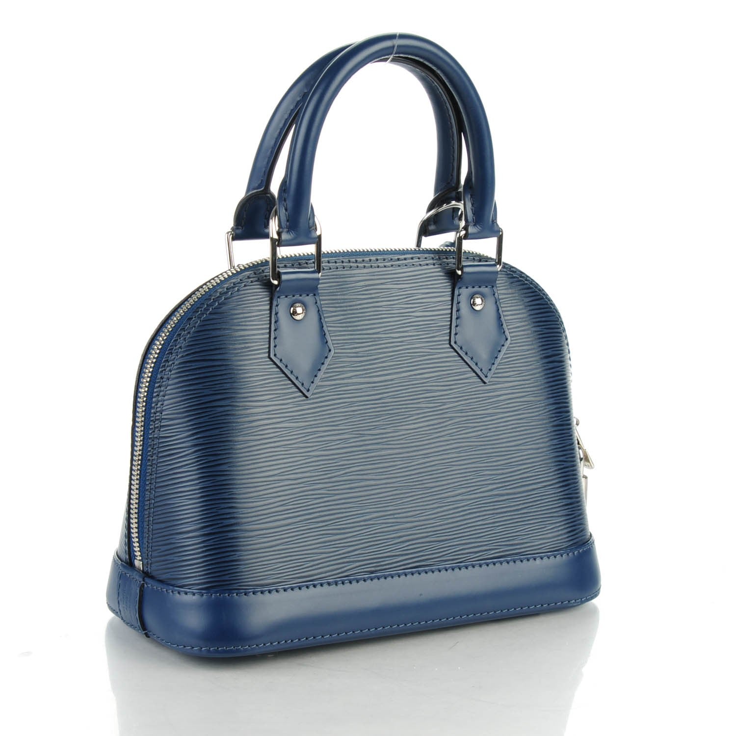 Louis Vuitton Epi Alma BB Indigo 3 of 7