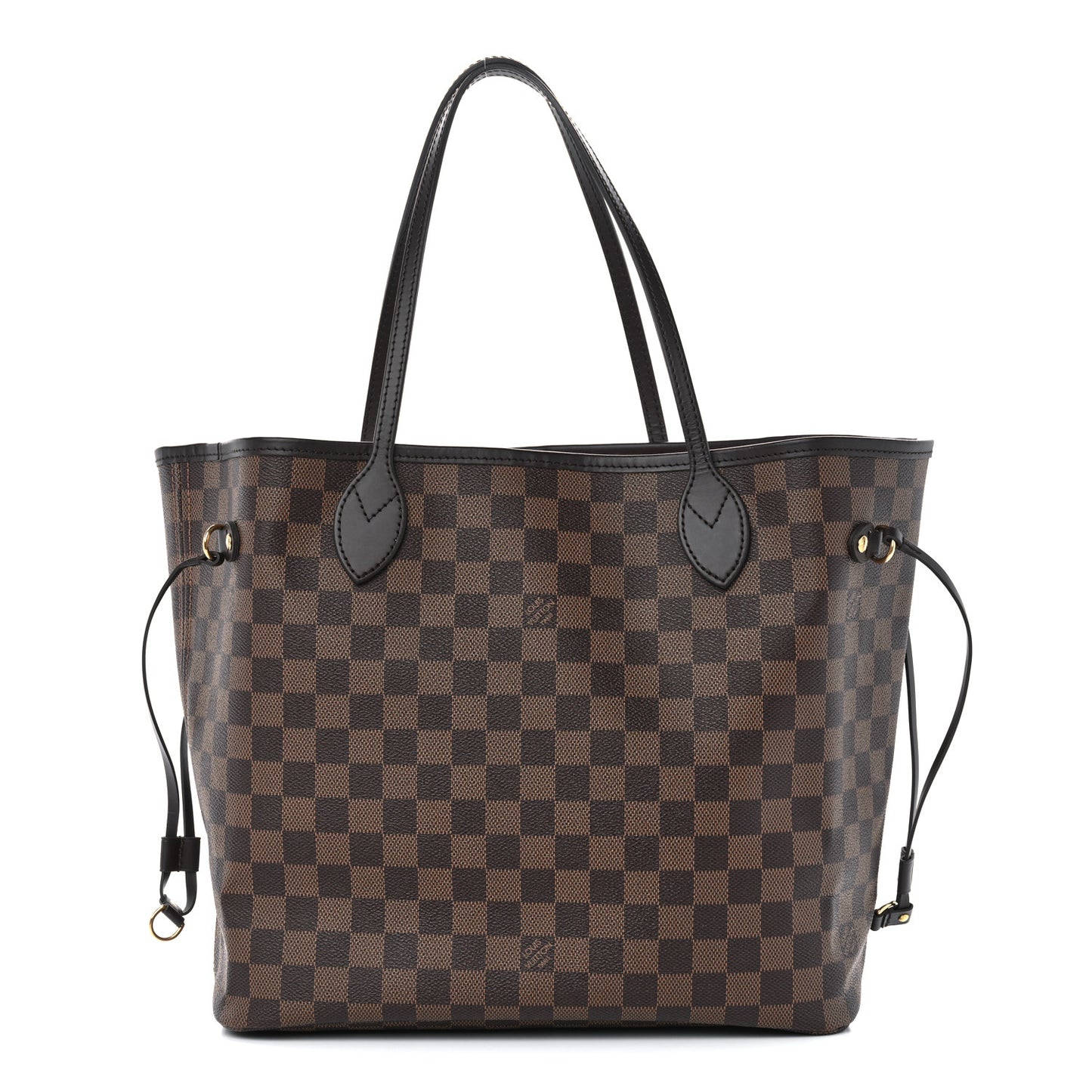 Damier Ebene Neo Neverfull MM Rose Ballerine