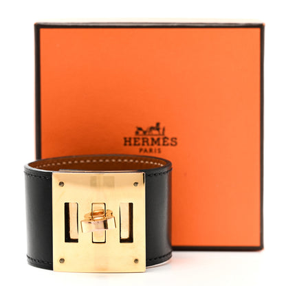 Hermes Box Kelly Dog Bracelet T1 Black 6 of 6