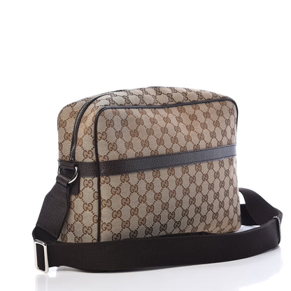 Gucci Monogram Messenger Bag Dark Brown 3 of 11