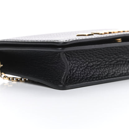 Christian Dior Grained Calfskin J'adior Clutch Black 12 of 13