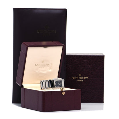 Patek Philippe Stainless Steel Diamond 25mm Twenty-4 Quartz Watch Black 4910/10A-001 5 of 5