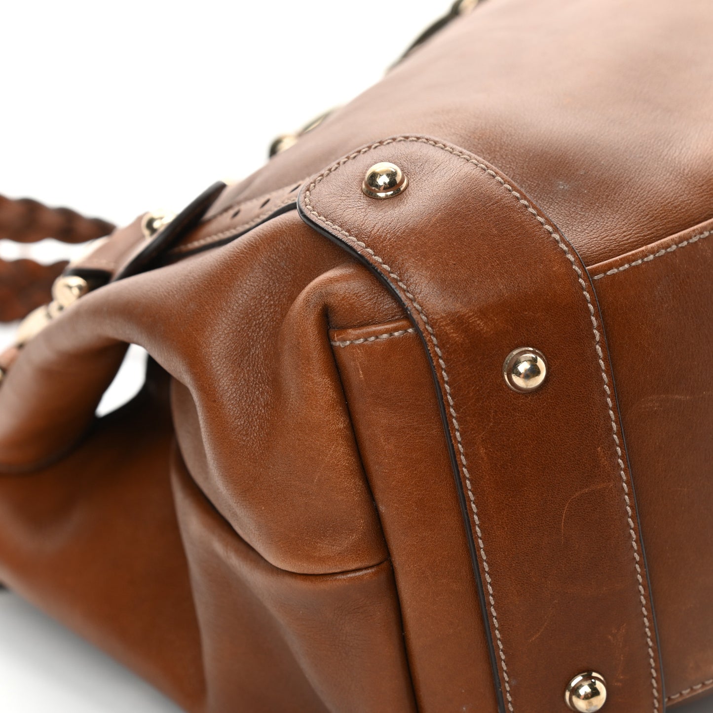 Calfskin Medium Pelham Shoulder Bag Brown