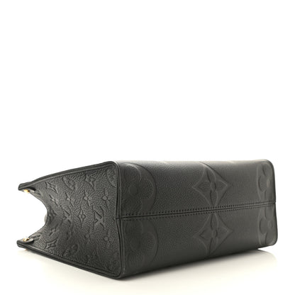 Louis Vuitton Empreinte Monogram Giant Onthego PM Black 4 of 10