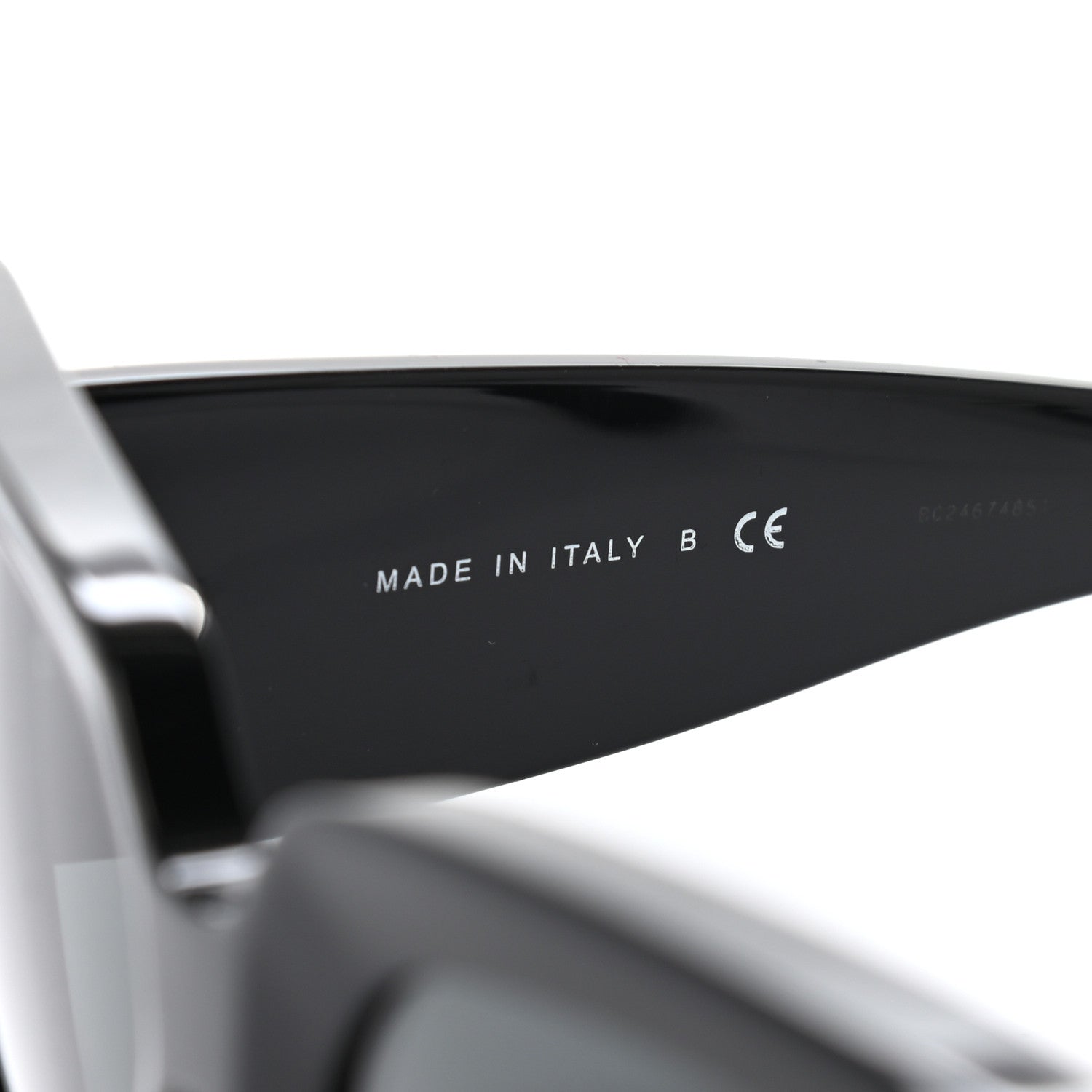 Chanel Acetate Rectangle Sunglasses 5435 Black 6 of 7