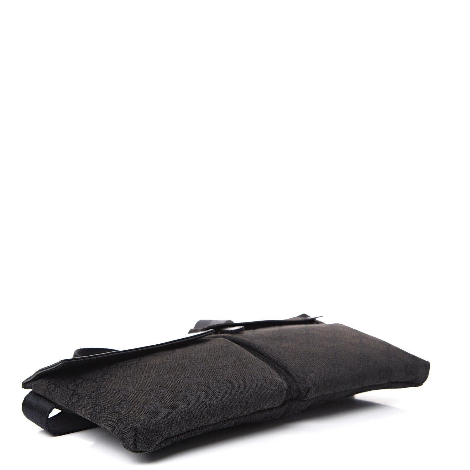 Gucci GG Monogram Double Pocket Belt Bag Black 3 of 11