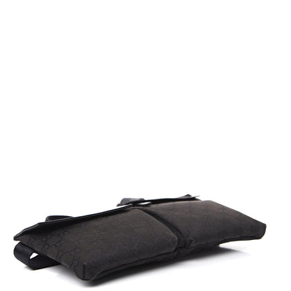 Gucci GG Monogram Double Pocket Belt Bag Black 3 of 11