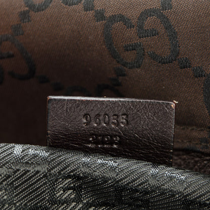 Gucci Nylon Monogram Large Hobo Brown 7 of 7
