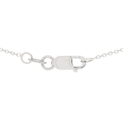 Roberto Coin 18K White Gold Diamond Tiny Treasures Baby Cross Pendant Necklace 3 of 4