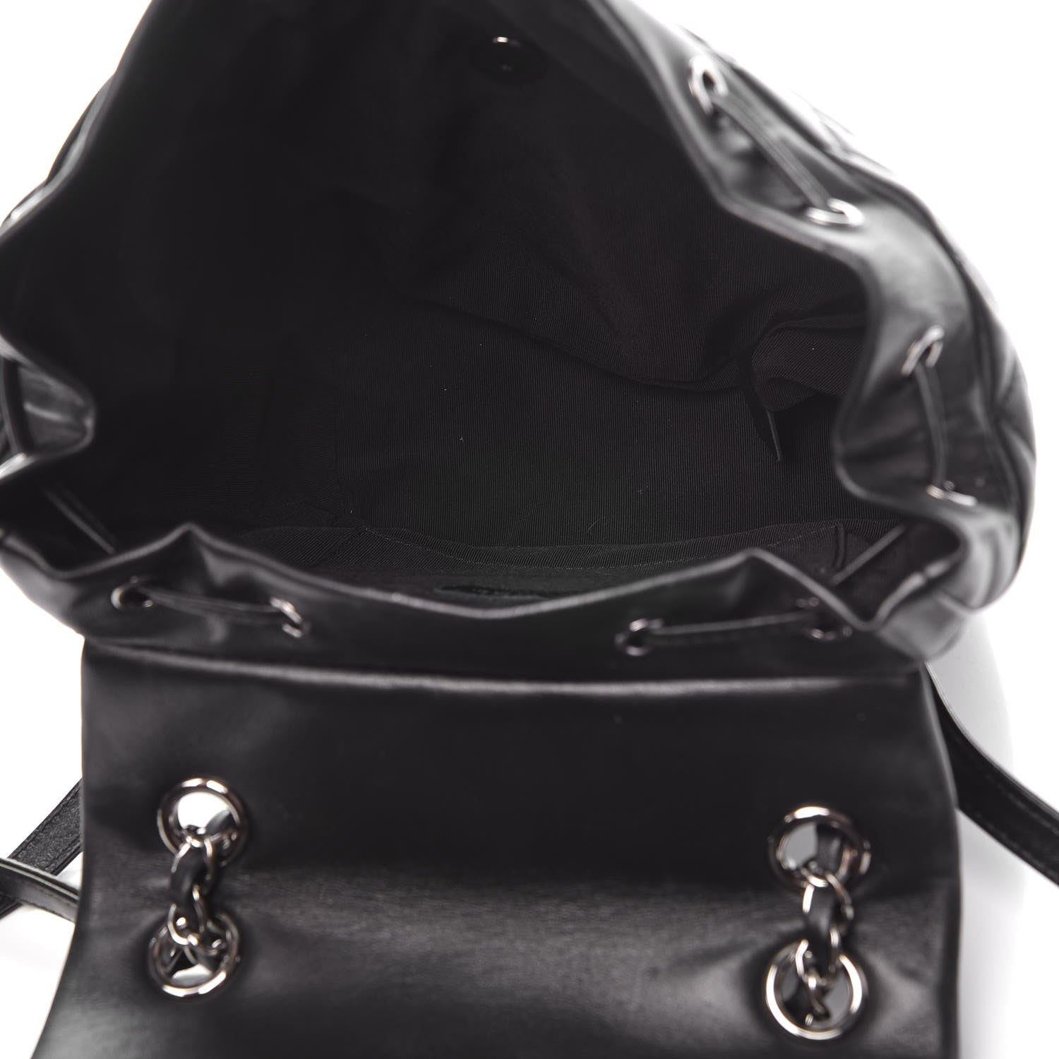 Chanel Lambskin Quilted Small Urban Spirit Backpack Black 5 of 8