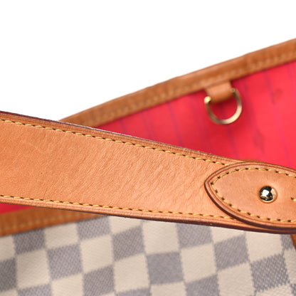 Louis Vuitton Damier Azur Delightful MM Pink 42 of 44
