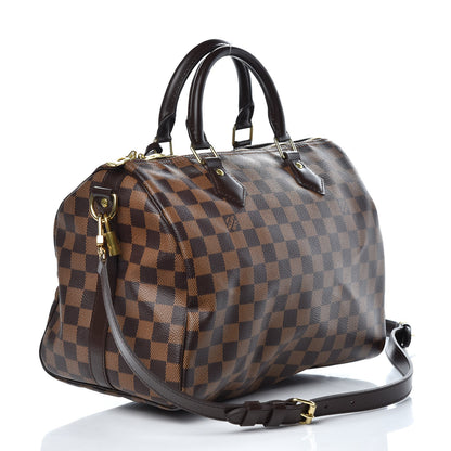 Louis Vuitton Damier Ebene Speedy Bandouliere 30 3 of 9