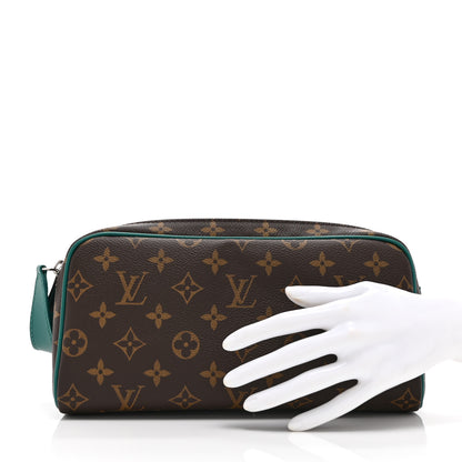 Louis Vuitton Monogram Dopp Kit Toilet Pouch Green 2 of 9