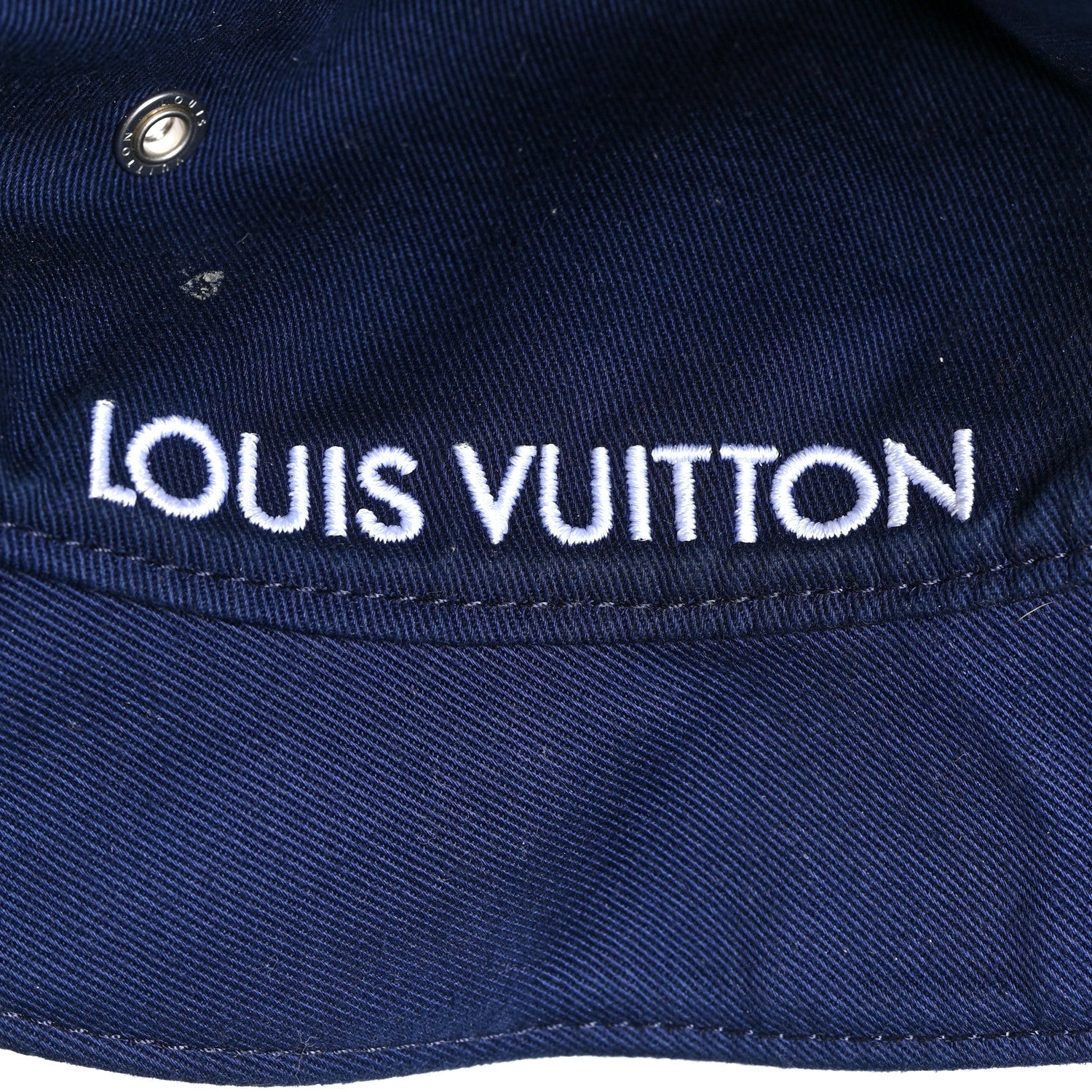 Louis Vuitton Monogram Bandana Bucket Hat 58 Blue 7 of 8