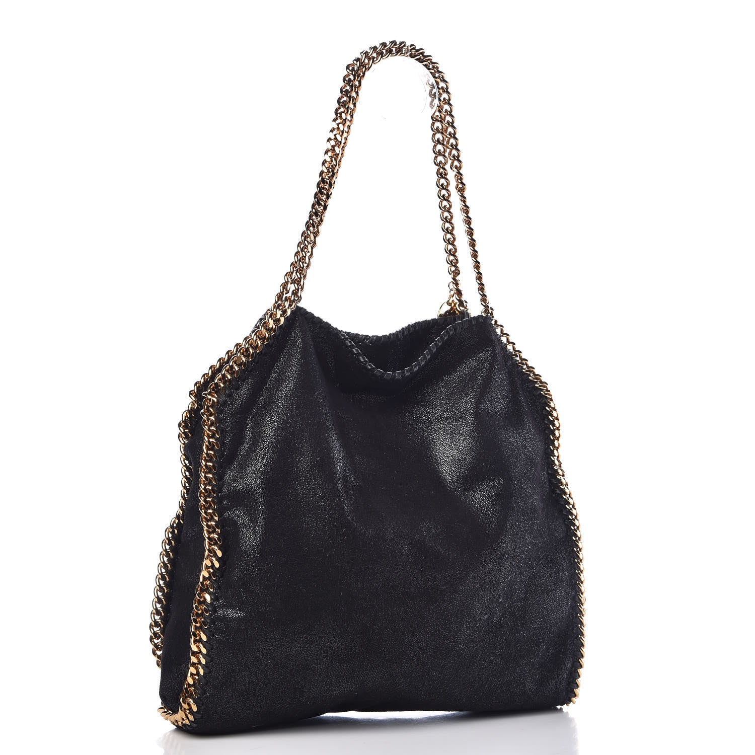 Stella McCartney Shaggy Deer Small Falabella Tote Black 3 of 8