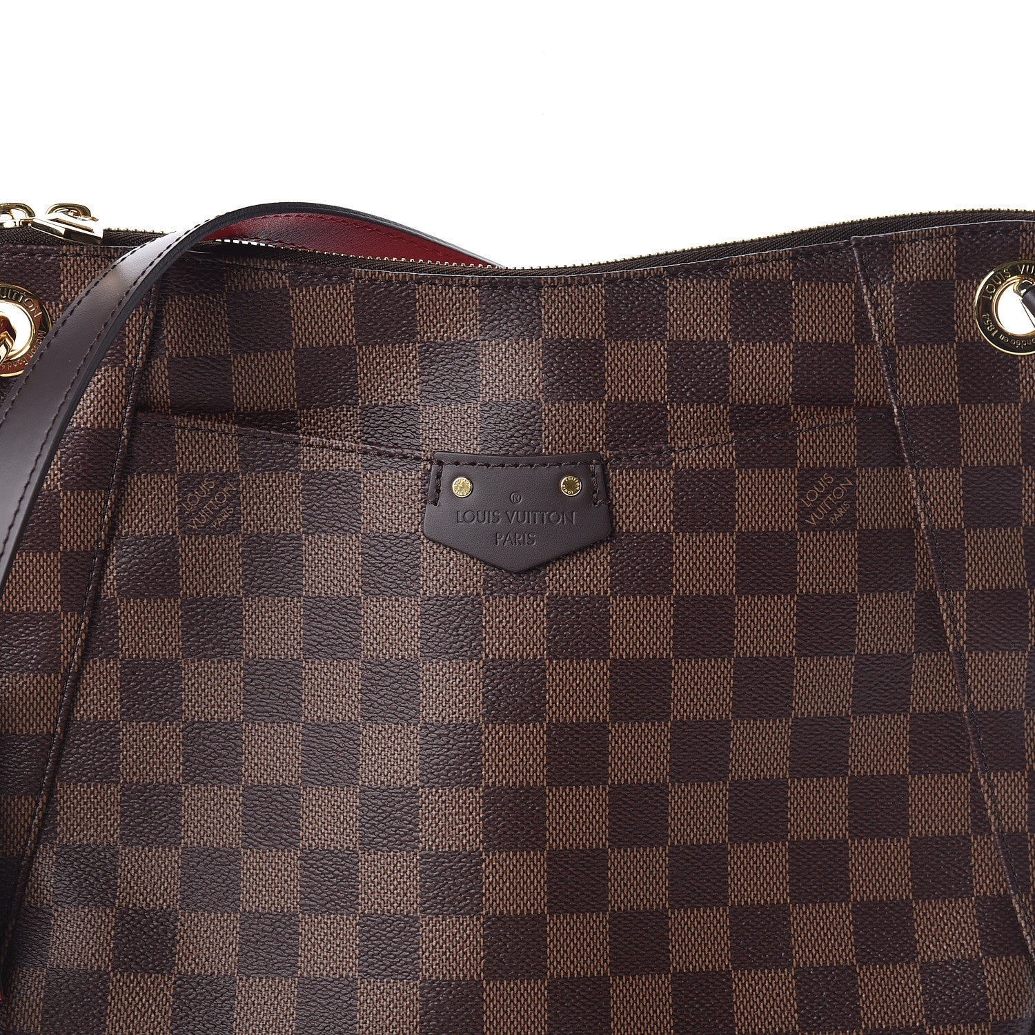 Louis Vuitton Damier Ebene South Bank Besace 7 of 9