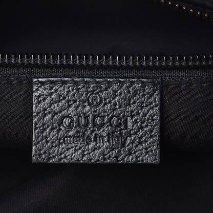 Gucci Monogram Web Medium Double Pocket Messenger Bag Black 6 of 14