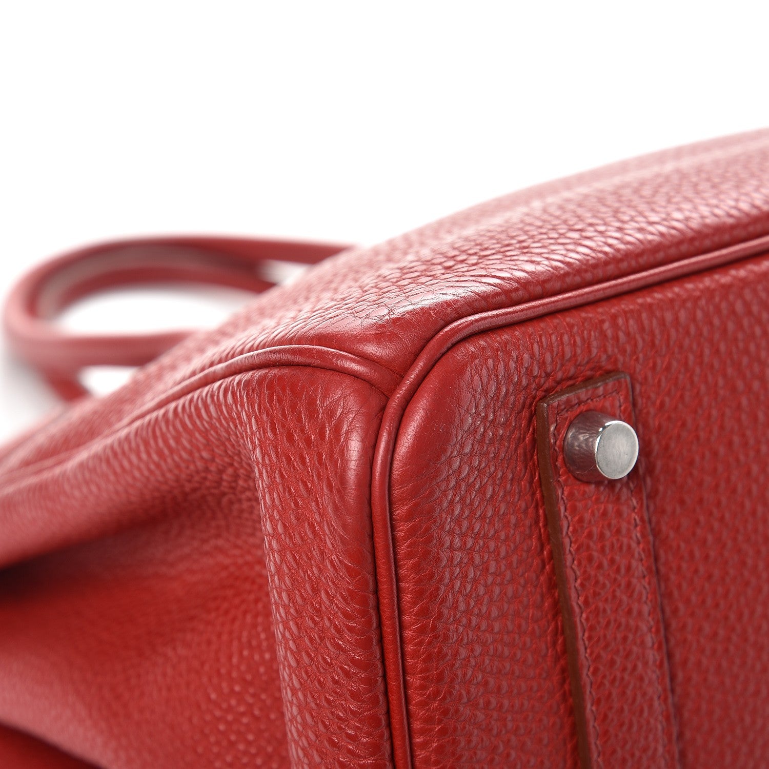 Hermes Togo Birkin 35 Rouge Garance 35 of 37