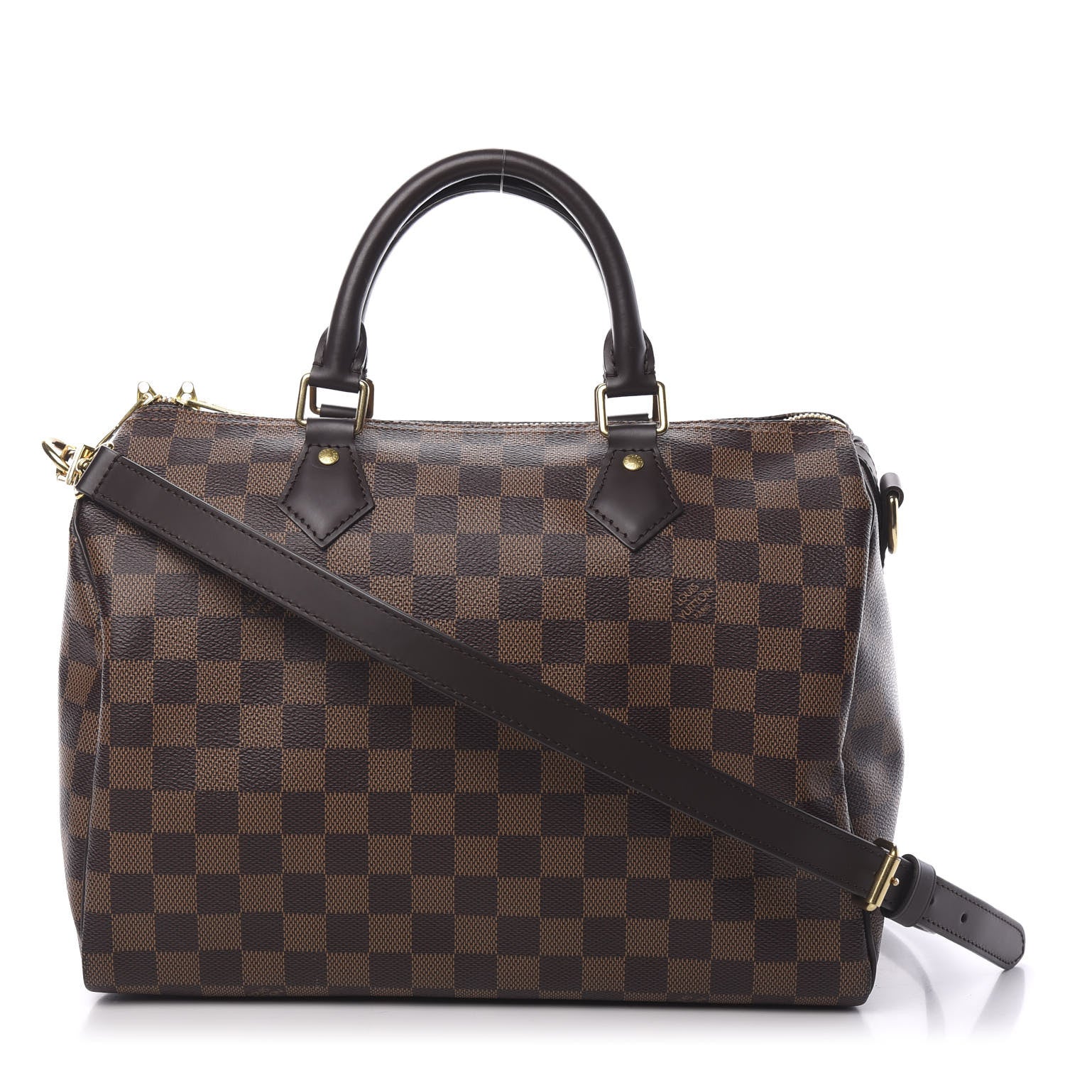 Louis Vuitton Damier Ebene Speedy Bandouliere 30 1 of 10