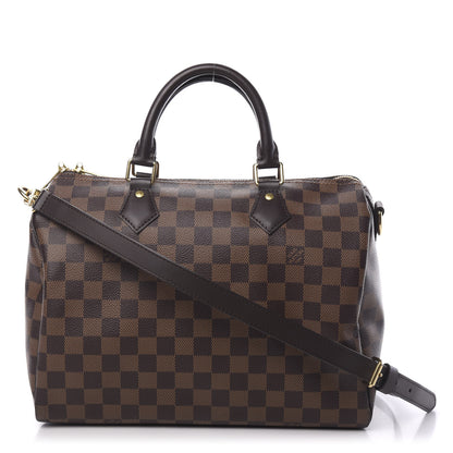 Louis Vuitton Damier Ebene Speedy Bandouliere 30 1 of 10