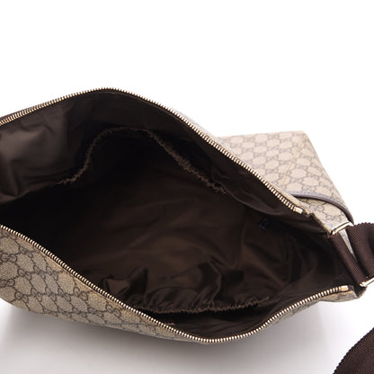 Gucci GG Plus Monogram Diaper Messenger Bag Dark Brown 6 of 12