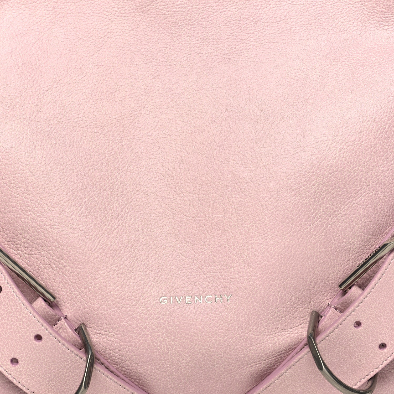 Givenchy Tumbled Calfskin Medium Voyou Bag Old Pink 8 of 10