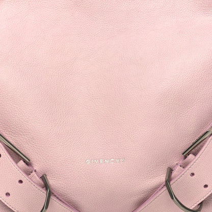 Givenchy Tumbled Calfskin Medium Voyou Bag Old Pink 8 of 10