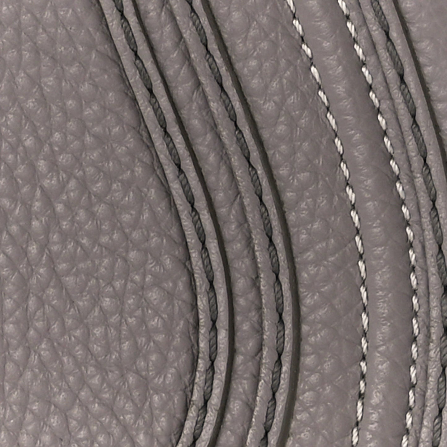 Calfskin Mini Marcie Round Crossbody Bag Cashmere Grey