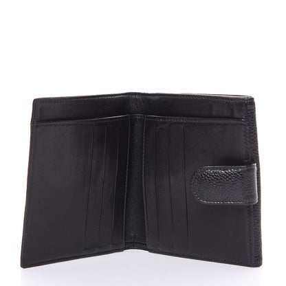Chanel Caviar Timeless CC Compact French Wallet Black 10 of 10