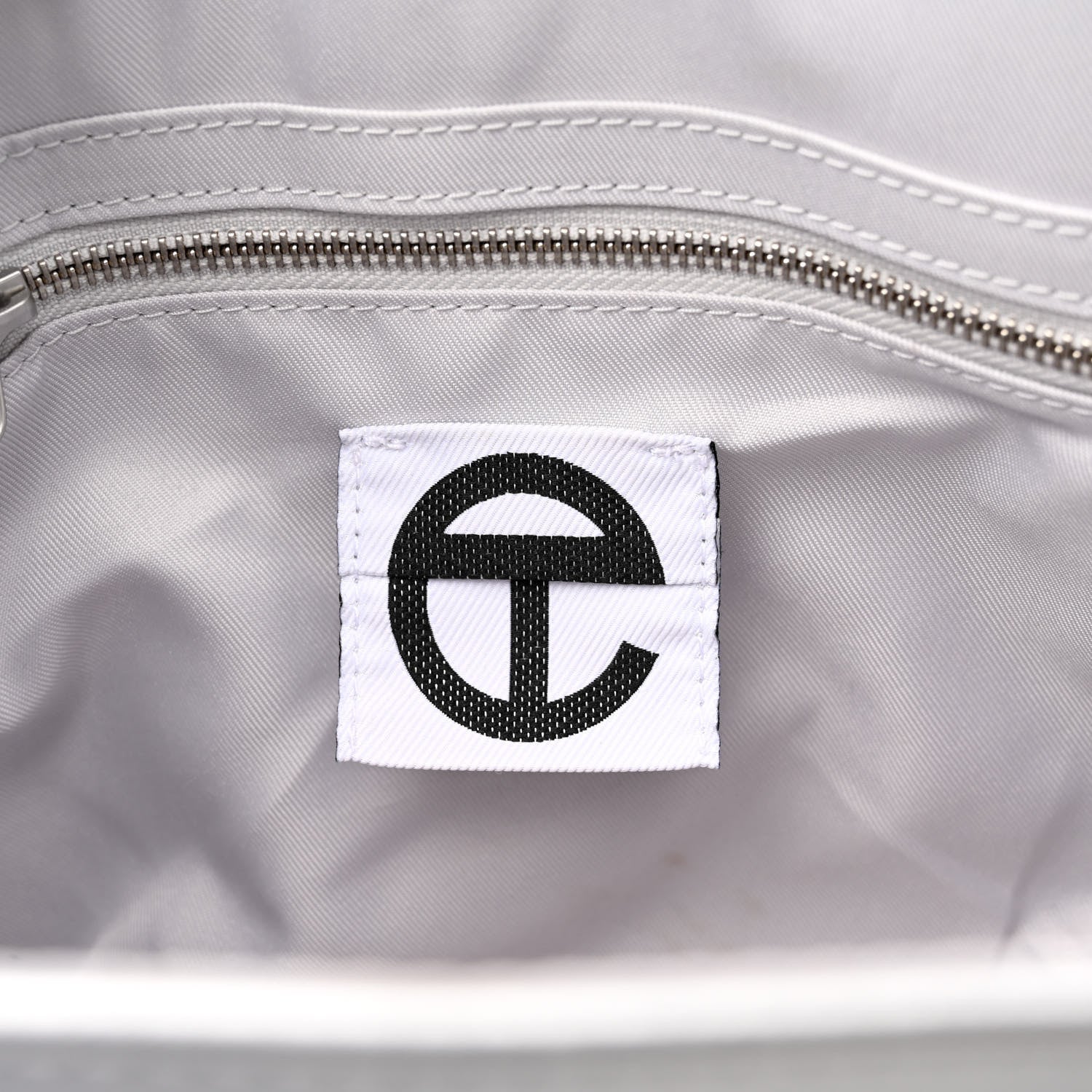 Telfar Metallic Vegan Leather Medium Shopping Bag Silver 6 of 11