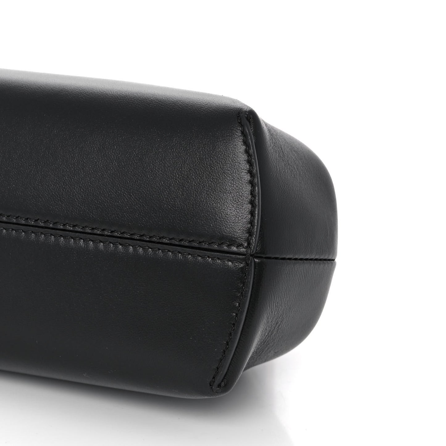 Shiny Nappa Small Fendi First Black