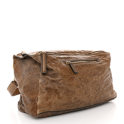 Givenchy Tumbled Sheepskin Medium Pandora Charcoal 4 of 13