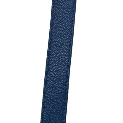 Chanel Caviar Quilted Medium Boy Flap Blue 12 of 13