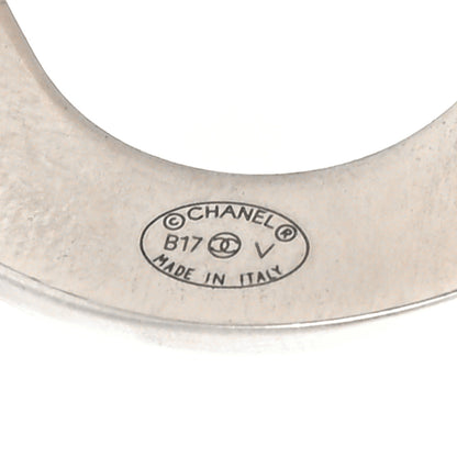 Chanel Metal CC Cuff Silver 4 of 4